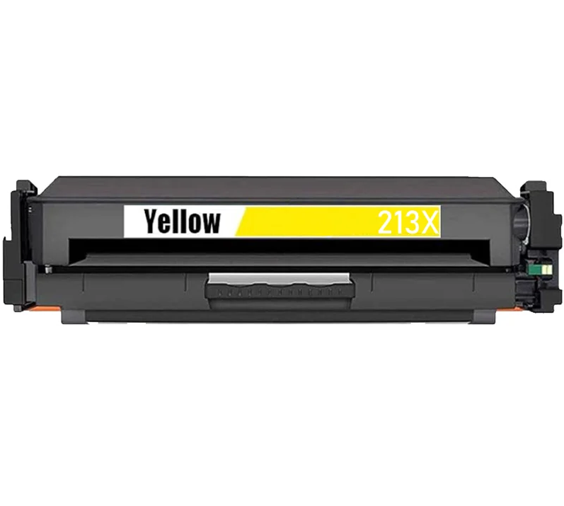 Compatible HP 213X Yellow Toner Cartridge W2132X